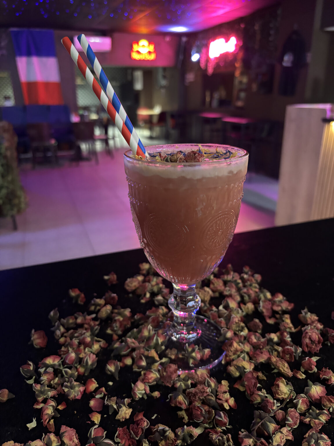 Cocktails signature au bar